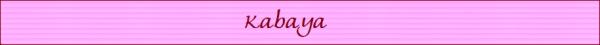 Kabaya