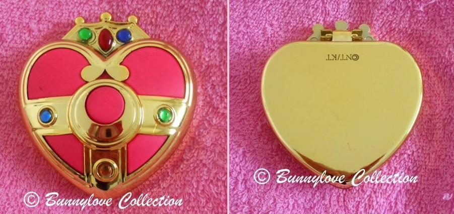 Sailor Moon Miniaturely Tablet 4 Dark Pink Cosmic Heart Compact Keychain Charm 